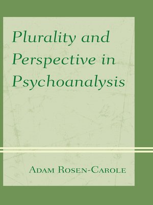 cover image of Plurality and Perspective in Psychoanalysis
